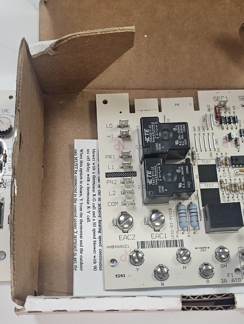 2 Electronic Control Board for HVAC Systems